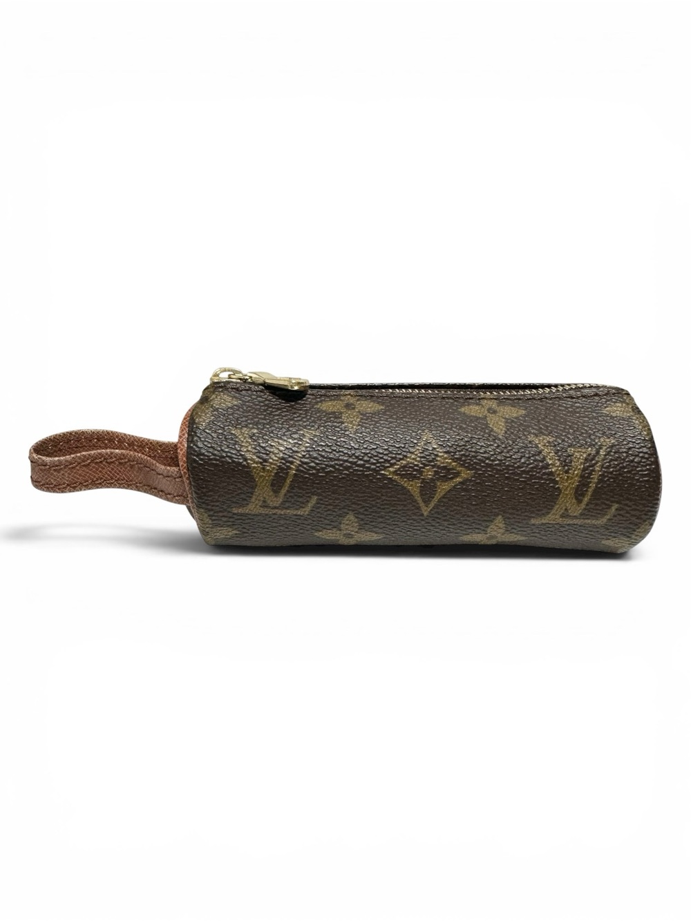 Louis Vuitton Monogram Leather Mini Papillon Golf Ball Holder Pouch Bag